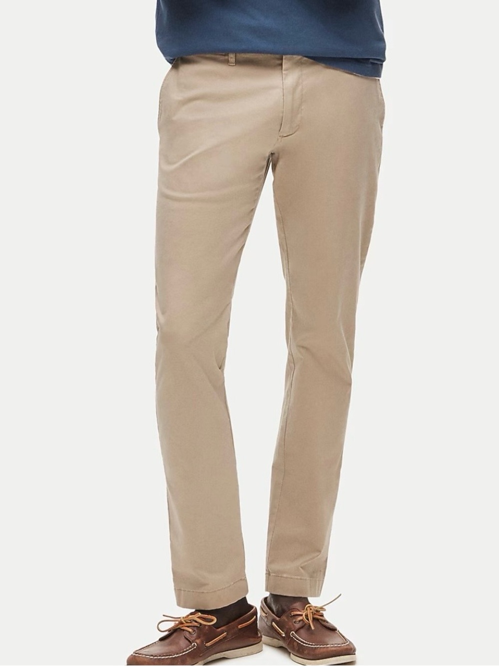 J.Crew 484 Slim Chino Pants Men’s 30x30 Khaki Tan Cotton Flat Front 30x29